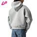 boxy zipper hoodie